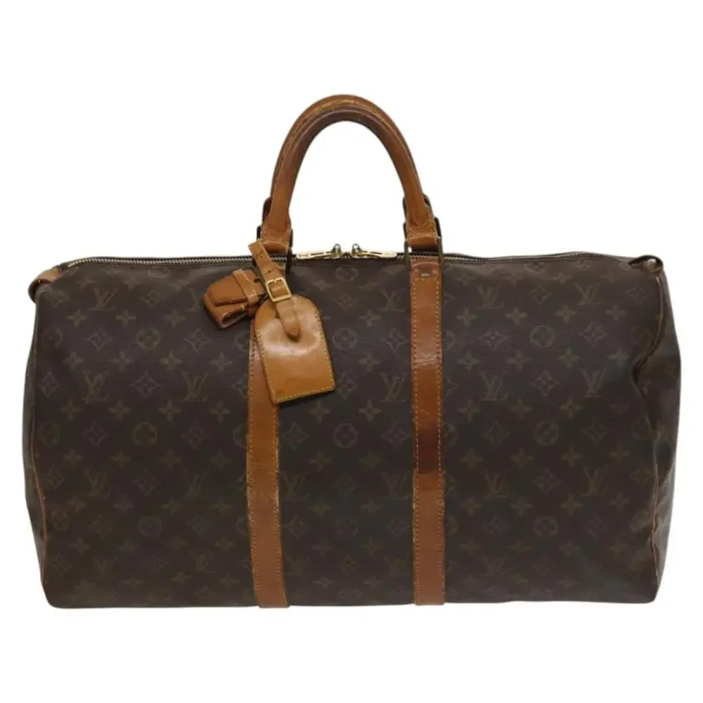 LOUIS VUITTON Monogram Keepall 50 Boston Bag M41426 - Picture 2 of 16